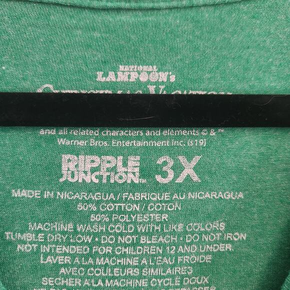 Griswold Family Christmas Men's Size 3X Green T-shirt Movie X-mas Tree Car New - Picture 3 of 4